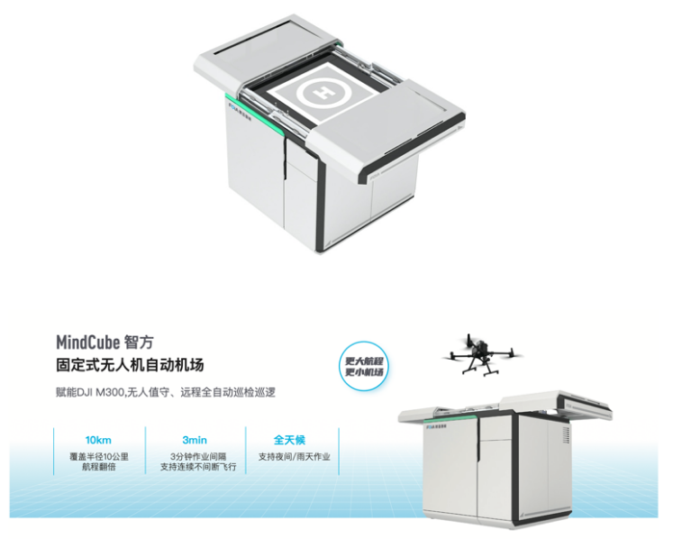 喜大普奔，k8凯发国际智能推出适配DJI-M300无人机自动机场